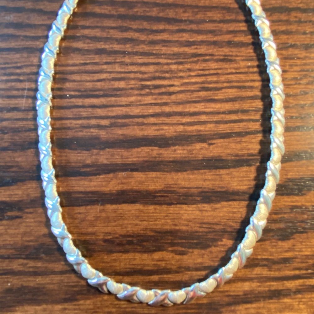 Sterling Silver Necklace - 16 in